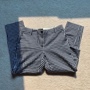 J. Crew gingham / checked pants